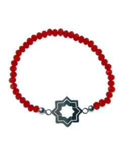 PUL-3864 - PULSERA DES COLOR CON ESTRELLA MUDEJAR DE 16 MM.
