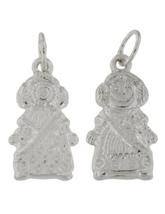 COLG-656 - COLGANTE PLATA FALLERA DE 11 MM X 20 MM 2
