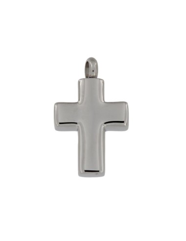 CE-7 - COLGANTE DE CENIZAS EN FORMA DE CRUZ DE METAL DE 18 MM X 30 MM