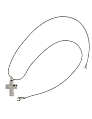 CE-7 - COLGANTE DE CENIZAS EN FORMA DE CRUZ DE METAL DE 18 MM X 30 MM