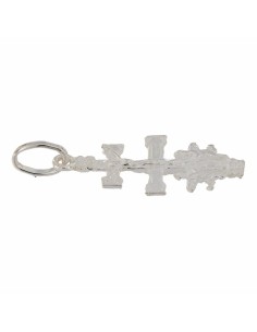 CRUZ-279 - CRUZ DE PLATA CARAVACA DE 22 MM X 11 MM 2