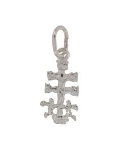 CRUZ-314 - CRUZ CARAVACA DE PLATA DE 15 MM X 9 MM