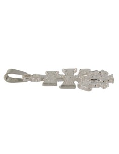 CRUZ-345 - CRUZ DE CARAVACA CON ÁNGELES DE 44 MM X 30 MM 2