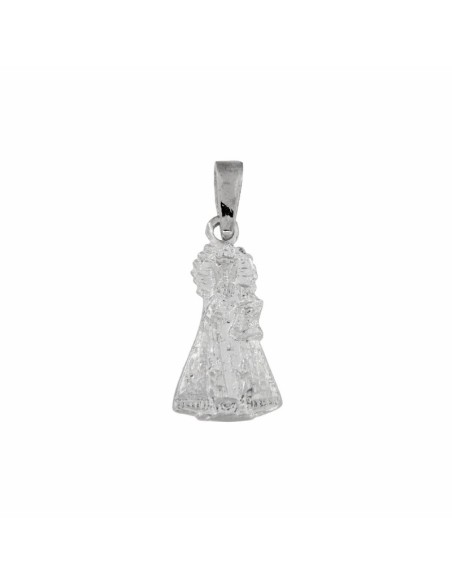 COLG-584 - COLGANTE PLATA VIRGEN DE LOS DESAMPARADOS DE 10 MM X 19 MM