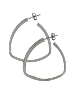 CRI-1318 - CRIOLLA DE PLATA CON MOTIVO OVALADO MATIZADO CON ABERTURA DE 30 MM 2