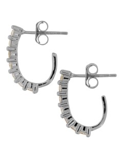 CRI-1332 - CRIOLLA DE PLATA CON CIRCONITA DE 15 MM  2