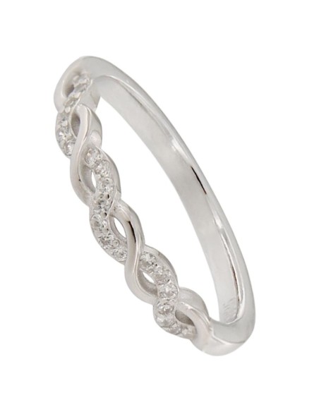 S-2191 - SORTIJA DE PLATA CON CIRCONITA