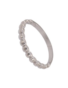 S-1828 - SORTIJA DE PLATA CON FORMAS CIRCULARES UNIDAS 