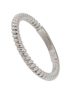 S-2226 - SORTIJA DE PLATA VOLTEADA CON PLACA