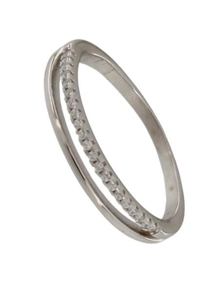 S-2188 - SORTIJA DE PLATA CON CIRCONITA