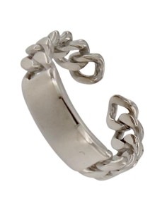 S-2193 - SORTIJA DE PLATA SIMIL ESCLAVA CON ABERTURA TRASERA