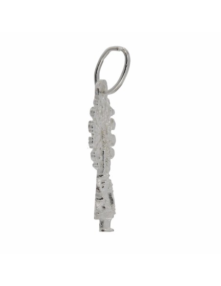 COLG-942 - COLGANTE DE PLATA VIRGEN DEL PILAR 24X14MM