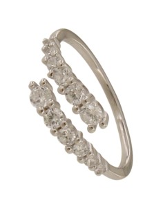 S-2345 - SORTIJA DE PLATA CON CIRCONITA