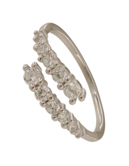 S-2345 - SORTIJA DE PLATA CON CIRCONITA