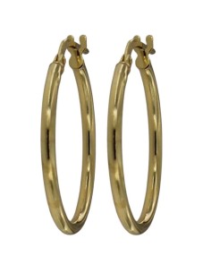 CRI-1128 - CRIOLLA DE PLATA CHAPADA EN ORO DE 2 MM X 40 MM