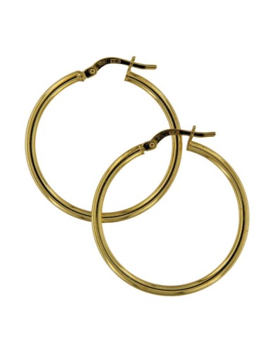 CRI-1128 - CRIOLLA DE PLATA CHAPADA EN ORO DE 2 MM X 40 MM