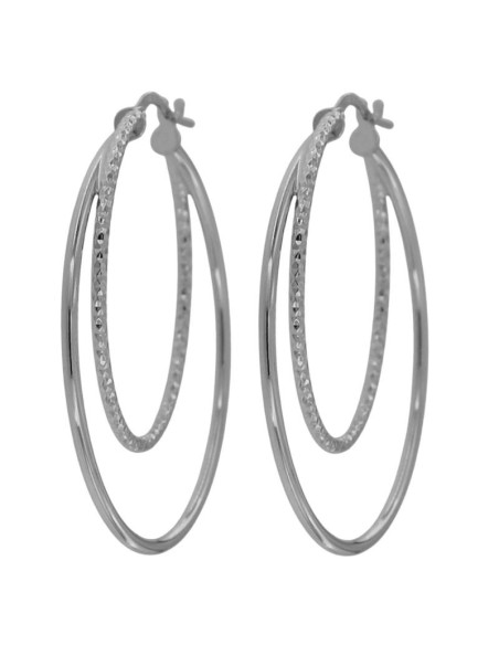 CRI-1305 - CRIOLLA DE PLATA DE 33 MM EXT. E 24 MM INT.