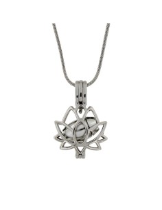 CE-15 - COLGANTE DE CENIZAS DE 25 MM EN FORMA DE FLOR DE LYS