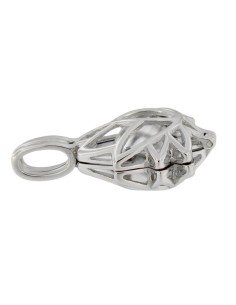 CE-15 - COLGANTE DE CENIZAS DE 25 MM EN FORMA DE FLOR DE LYS 2