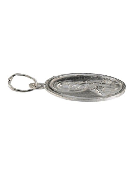 COLG-992 - COLGANTE DE PLATA ESCAPULARIO DE 19 MM