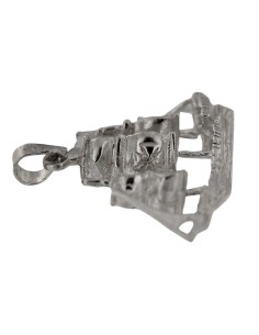 COLG-909 - COLGANTE DE PLATA CON FORMA DE VELERO 17X21 MM 2