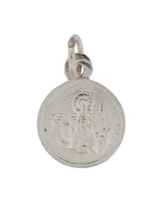 COLG-964 - COLGANTE PLATA VIRGEN DE LOS DESAMPARADOS DE 12 MM