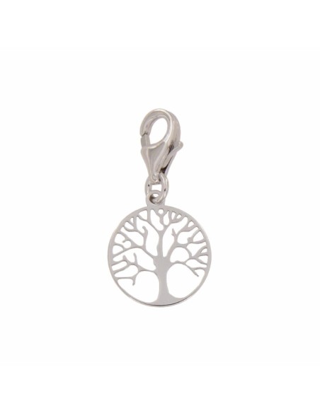 COLG-596 - COLGANTE ÁRBOL DE LA VIDA CALADO LISO 14 MM X 16 MM