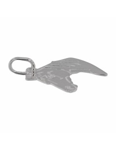 COLG-926 - COLGANTE DE PLATA CON FORMA DE CABEZA DE CABALLO DE 19MM X 17MM 2