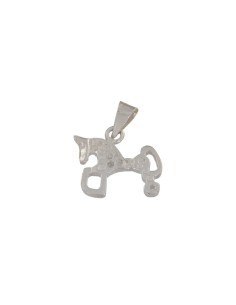 COLG-446 - COLGANTE DE MOTIVO DE CABALLO DE TROYA DE 13 MM X 15 MM