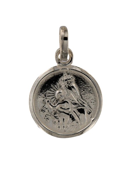 COLG-989 - COLGANTE DE PLATA ESCAPULARIO DE 15 MM