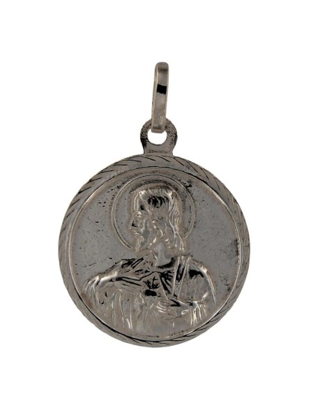 COLG-987 - COLGANTE DE PLATA ESCAPULARIO DE 25 MM 