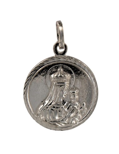 COLG-987 - COLGANTE DE PLATA ESCAPULARIO DE 25 MM