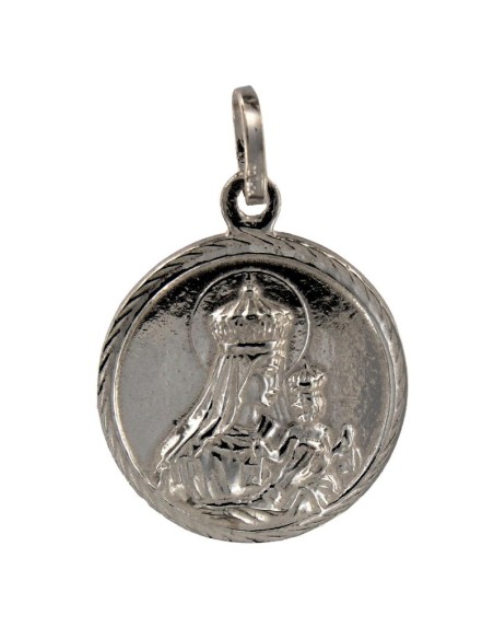 COLG-987 - COLGANTE DE PLATA ESCAPULARIO DE 25 MM