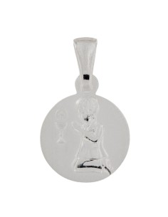 COLG-924 - COLGANTE DE PLATA DE COMUNIÓN DE 19 MM