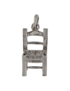 COLG-910 - COLGANTE DE PLATA CON FORMA DE SILLA 17X10 MM