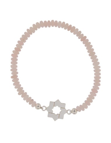 COLG-902 - ENTREPIEZA PULSERA ESTRELLA MUDÉJAR LISA DE 14 MM