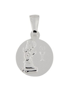 COLG-930 - COLGANTE DE PLATA DE COMUNIÓN DE 19 MM