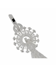 COLG-942 - COLGANTE DE PLATA VIRGEN DEL PILAR 24X14MM 2