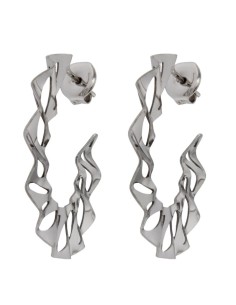 CRI-10 - CRIOLLA DE PLATA CON MOTIVO ABSTRACTO Y HUECOS