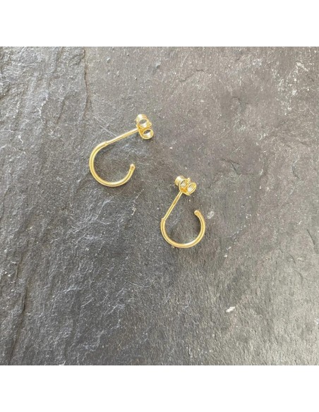 CRI-430 - CRIOLLA DE PLATA CHAPADA EN ORO TAMAÑO MEDIANO