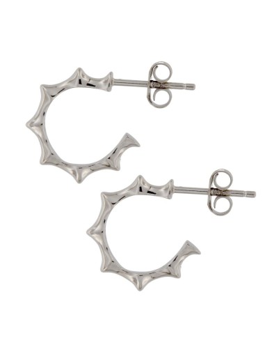 CRI-945 - CRIOLLA DE PLATA CON PINCHOS DE 10 MM 