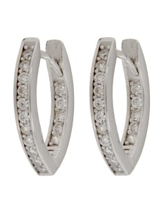 CRI-1194 - CRIOLLA DE PLATA DE 10 MM X 15 MM CON CIRCONITA