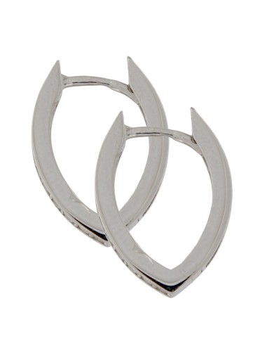 CRI-1194 - CRIOLLA DE PLATA DE 10 MM X 15 MM CON CIRCONITA