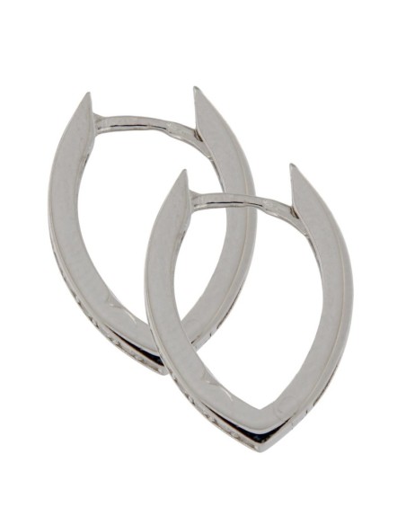 CRI-1194 - CRIOLLA DE PLATA DE 10 MM X 15 MM CON CIRCONITA