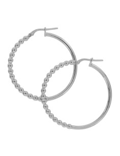 CRI-1117 - CRIOLLA DE PLATA CON MOTIVO DE BOLITAS DE 22 MM 2