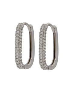 CRI-960 - CRIOLLA DE PLATA CON CIRCONITA DE 10 MM X 15 MM 