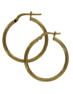 CRI-1134 - CRIOLLA DE PLATA CHAPADA EN ORO DE 2 MM X 10 MM 2