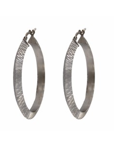 CRI-1046 - CRIOLLA  DE PLATA DIAMANTADA DE 30 MM 