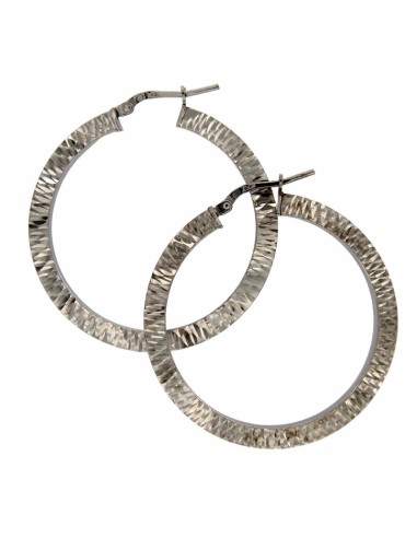 CRI-1046 - CRIOLLA  DE PLATA DIAMANTADA DE 30 MM 