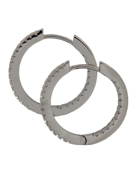 CRI-1066 - CRIOLLA DE PLATA CON CIRCONITA DE 15 MM 